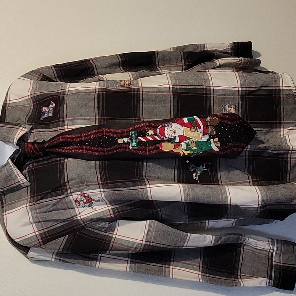 NOEL Christmas Necktie mens
